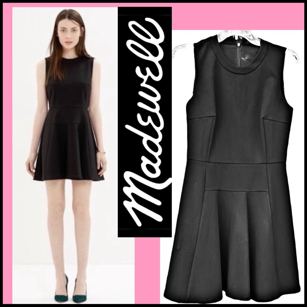 MADEWELL THE ANYWHERE FIT & FLARE DRESS Sz 2 - Picture 10 of 10